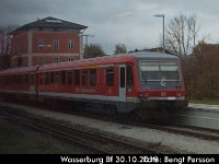 D25 2808  Wasserburg Bf : 2019 München Höstlovet, KBS941 Rosenheim--Mühldorf (Obay), Tyska järnvägar